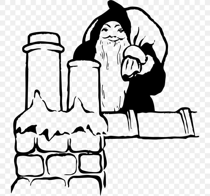 Drawing Santa Claus Clip Art, PNG, 736x768px, Drawing, Art, Artwork, Black And White, Fictional Character Download Free