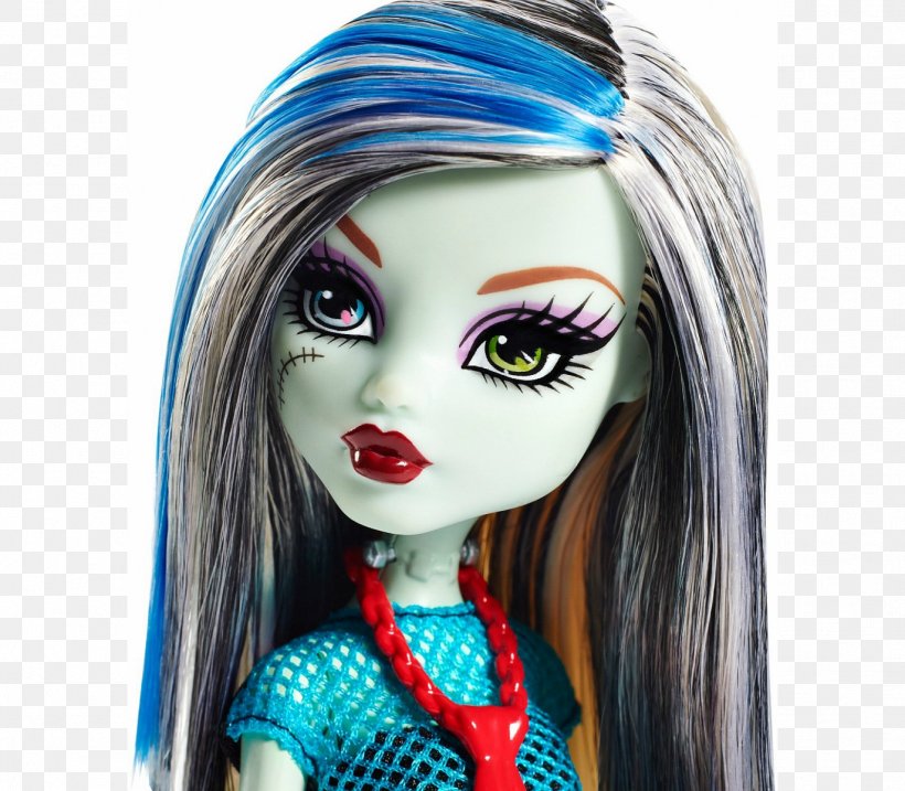 Frankie Stein Amazon.com Monster High Basic Doll Frankie Monster High Basic Doll Frankie, PNG, 1372x1200px, Frankie Stein, Amazoncom, Barbie, Brown Hair, Doll Download Free