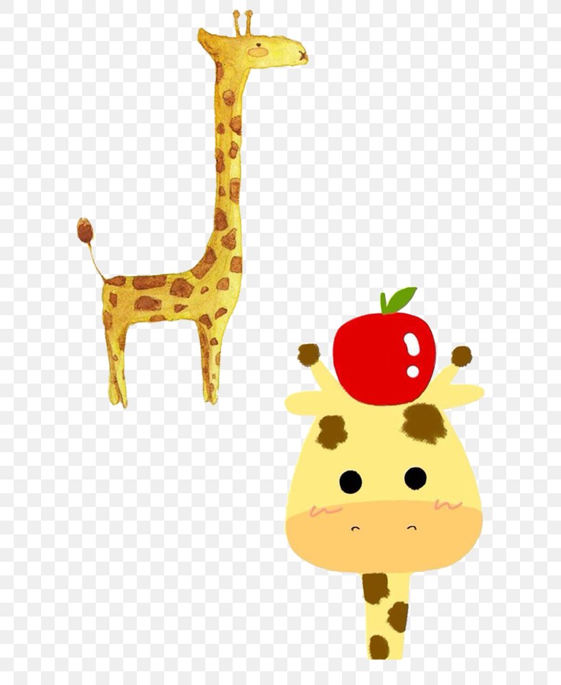 Giraffe Cartoon, PNG, 600x1000px, Giraffe, Advertising, Cartoon, Child, Coreldraw Download Free