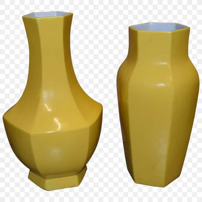 Vase Ceramic, PNG, 1200x1200px, Vase, Artifact, Ceramic, Yellow Download Free