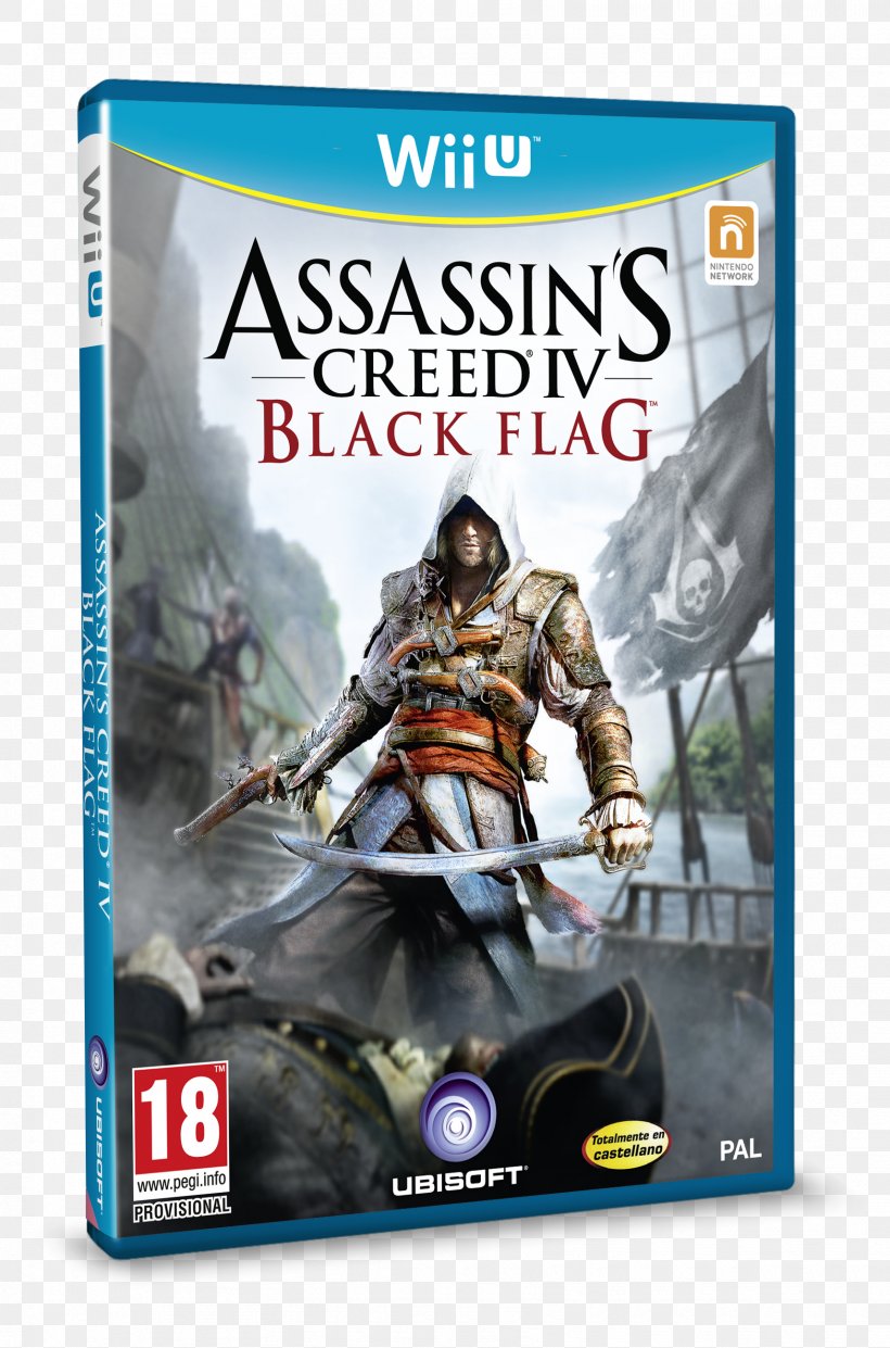 Assassin's Creed IV: Black Flag Assassin's Creed III Wii U Xbox 360, PNG, 1714x2594px, Wii U, Action Figure, Assassins, Edward Kenway, Nintendo Download Free