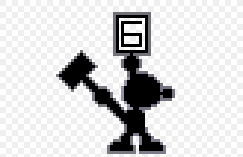 Mr. Game And Watch Game & Watch Pixel Art Video Game, PNG, 520x530px, Mr Game And Watch, Game Watch, Logo, Pixel Art, Symbol Download Free