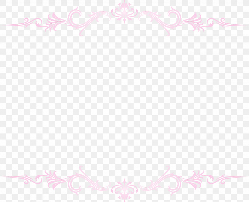 Pink Text Line, PNG, 3000x2440px, Classic Frame, Flower Frame, Line, Paint, Pink Download Free