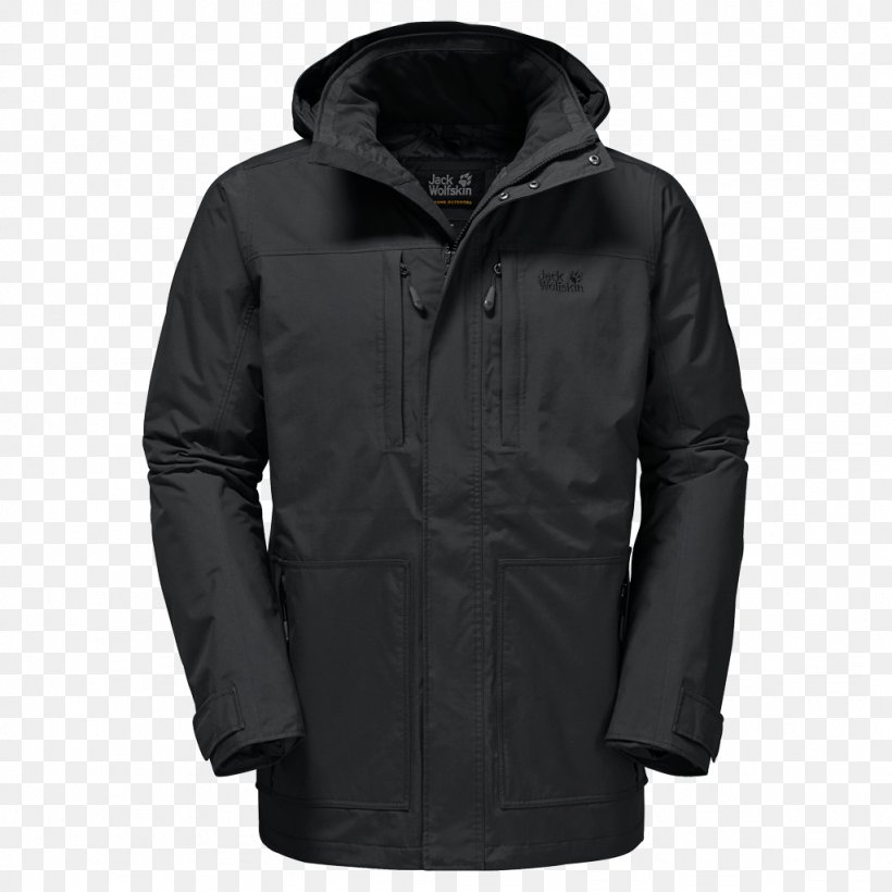 Coat Jacket Clothing Hoodie Outerwear, PNG, 1024x1024px, Coat, Black, Clothing, Fur Clothing, Hood Download Free