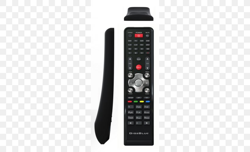 Remote Controls High-definition Television FTA Receiver Full HD Electronics, PNG, 500x500px, Remote Controls, Digital Video Recorders, Dreambox, Electronic Device, Electronics Download Free