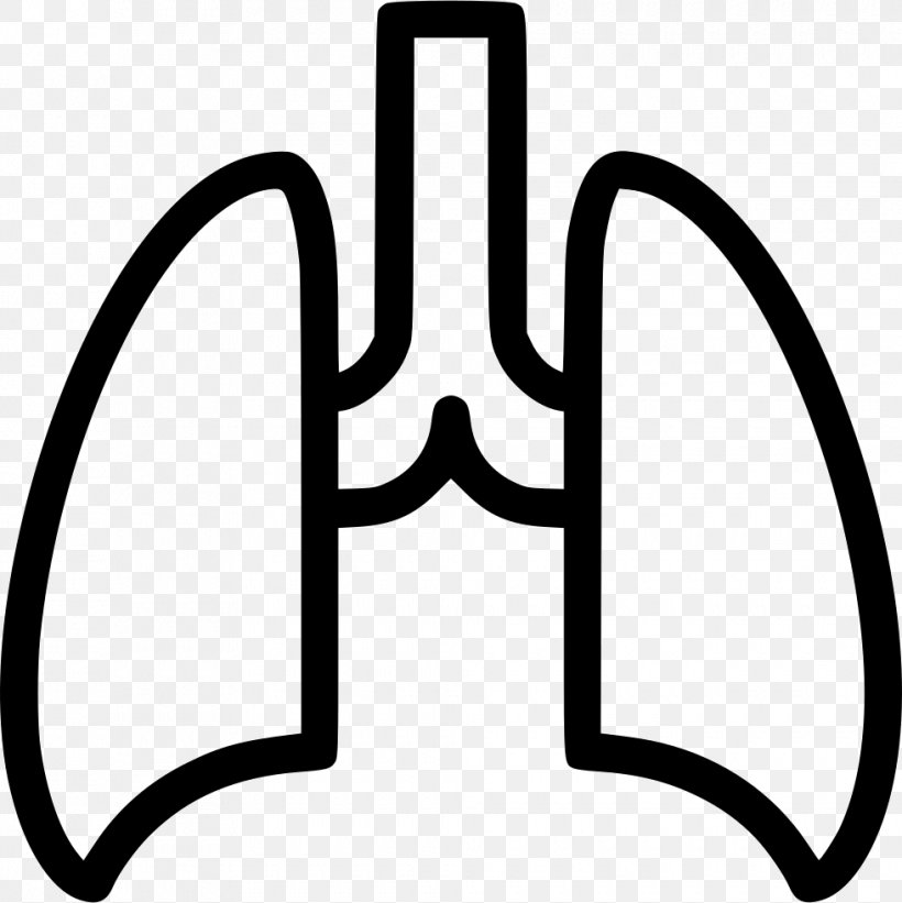 Clip Art Lung Angle, PNG, 980x982px, Lung, Blackandwhite, Coloring Book, Line Art, Symbol Download Free