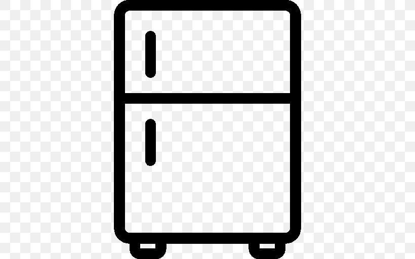 Refrigerator Download, PNG, 512x512px, Refrigerator, Area, Black, Black And White, Ios 7 Download Free