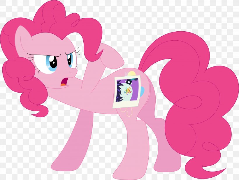 Pony Pinkie Pie Cutie Mark Crusaders DeviantArt Horse, PNG, 3583x2711px, Watercolor, Cartoon, Flower, Frame, Heart Download Free