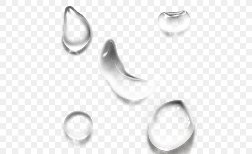 Transparency And Translucency Drop Clip Art, PNG, 500x500px, Transparency And Translucency, Black And White, Body Jewelry, Brand, Button Download Free