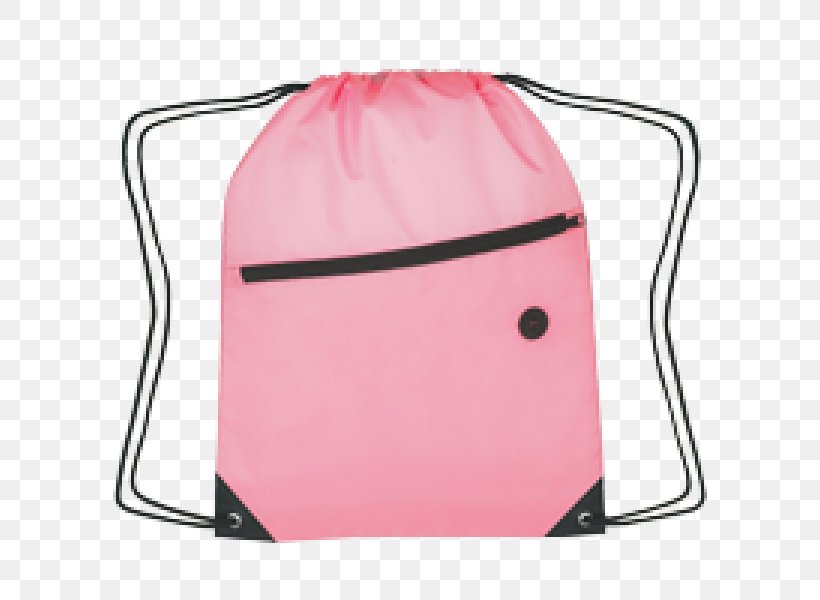 Handbag Drawstring Zipper Backpack, PNG, 600x600px, Handbag, Backpack, Bag, Drawstring, Magenta Download Free