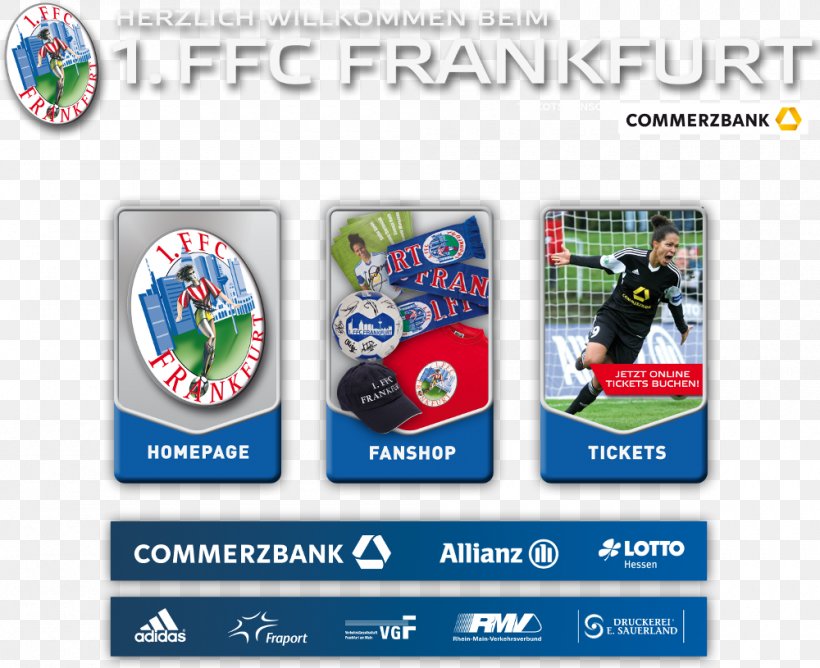 1. FFC Frankfurt Brand Font, PNG, 1000x815px, Frankfurt, Brand, Frauenbundesliga, Games, Recreation Download Free