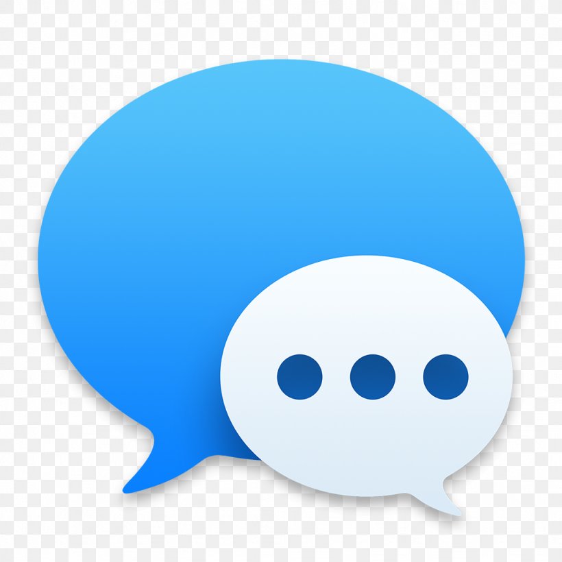 Blue Sky Smile, PNG, 1024x1024px, Messages, Apple, Blue, Conversation, Ichat Download Free