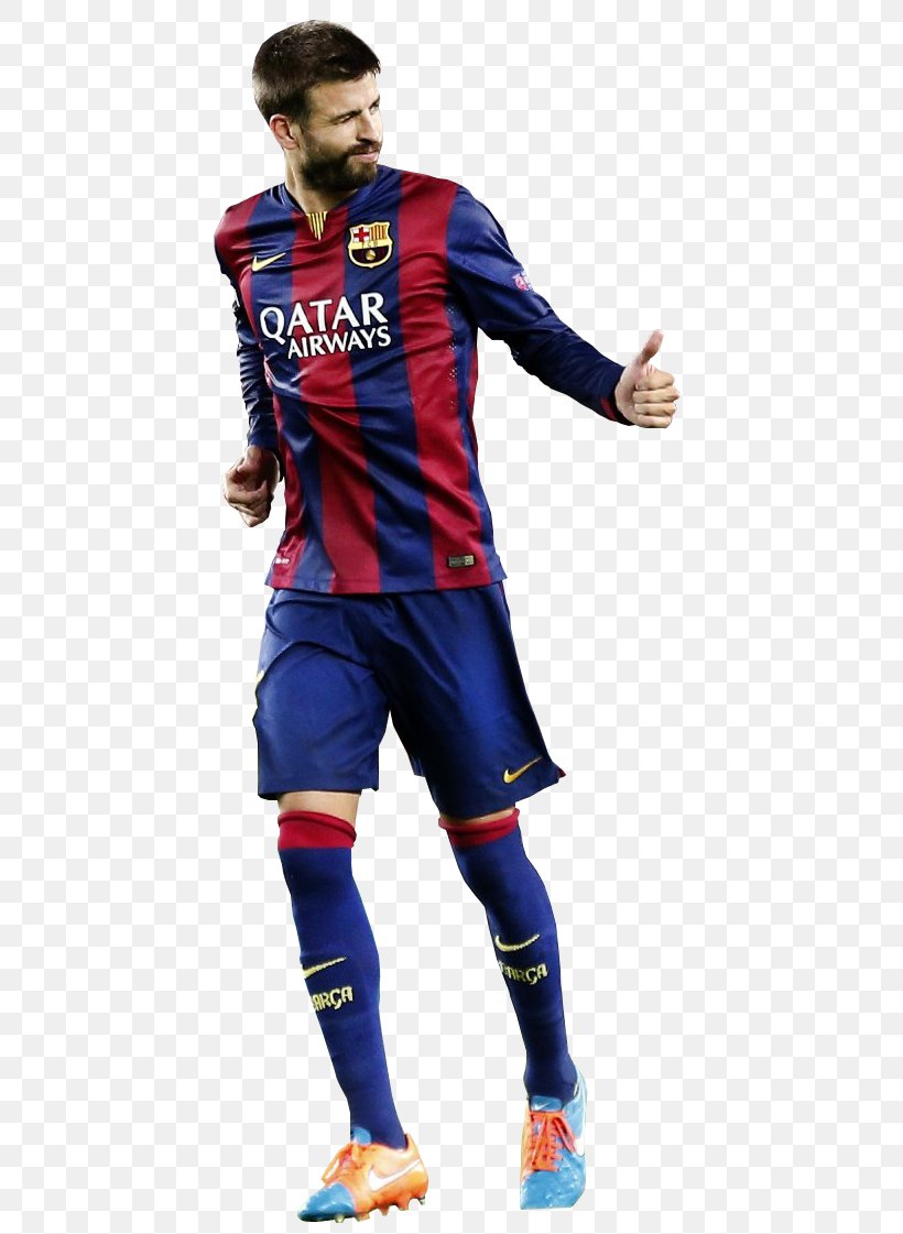 Gerard Piqué Football Player Jersey Sports, PNG, 476x1121px, Football Player, Blue, Deviantart, Electric Blue, Football Download Free