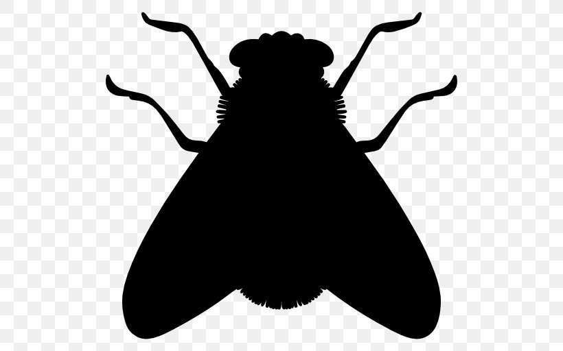 Insect Silhouette Fly Cockroach, PNG, 512x512px, Insect, Artwork, Black And White, Butterfly, Cockroach Download Free