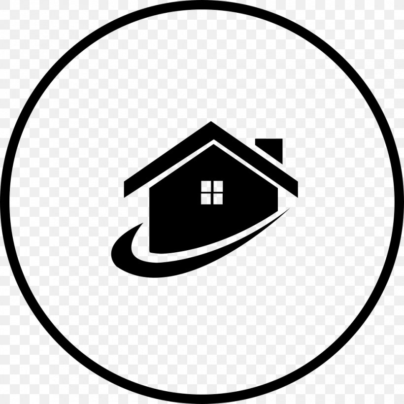 Logo Clip Art House Building Image, PNG, 980x980px, Logo, Apartment, Area, Black, Black And White Download Free