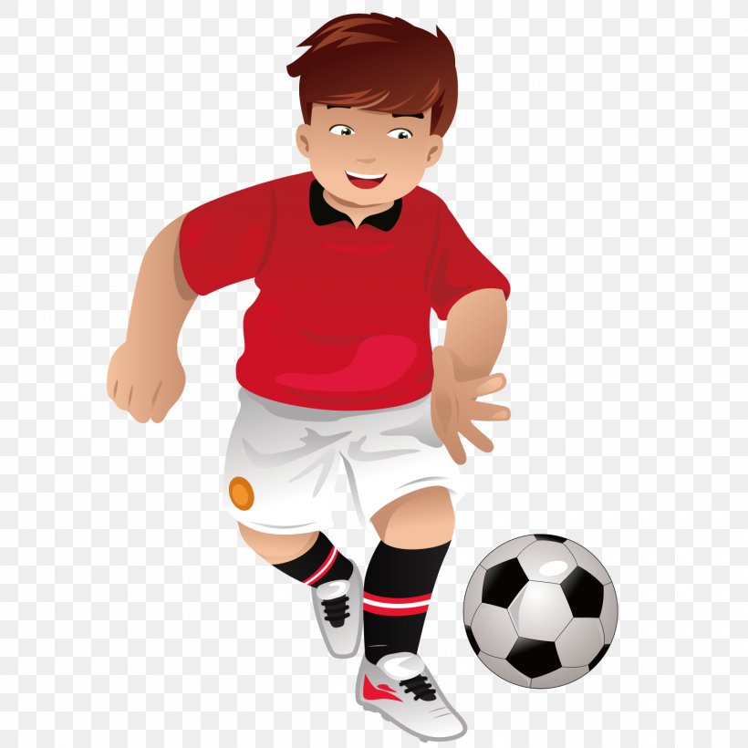 Vector Graphics Cartoon Football Player, PNG, 1500x1500px, Cartoon,  American Football, Ball, Ball Game, Child Download Free