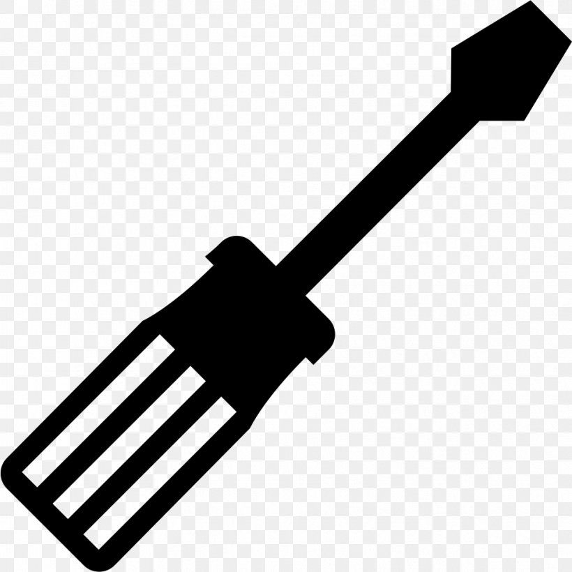 Screwdriver Augers Tool Clip Art, PNG, 981x982px, Screwdriver, Architectural Engineering, Augers, Black And White, Business Download Free