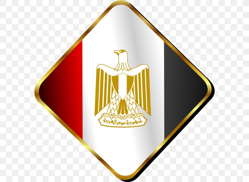 Flag Of Egypt Coat Of Arms Of Egypt Eagle Of Saladin, PNG, 594x600px, Egypt, Badge, Brand, Coat Of Arms, Coat Of Arms Of Egypt Download Free
