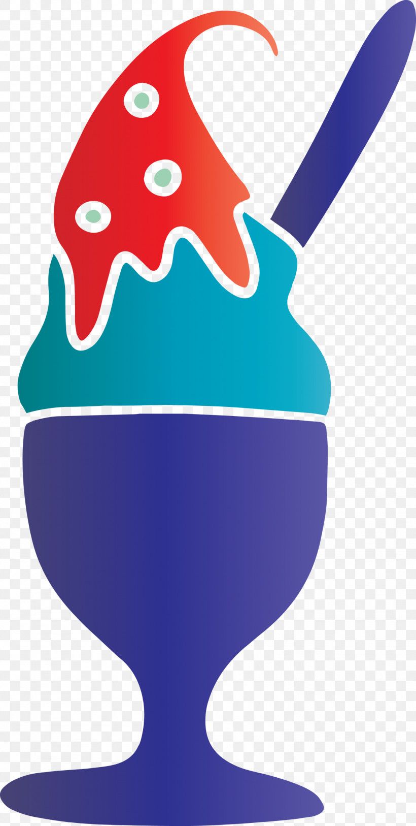 Ice Cream, PNG, 1512x3000px, Ice Cream, Cartoon, Cobalt, Cobalt Blue Download Free