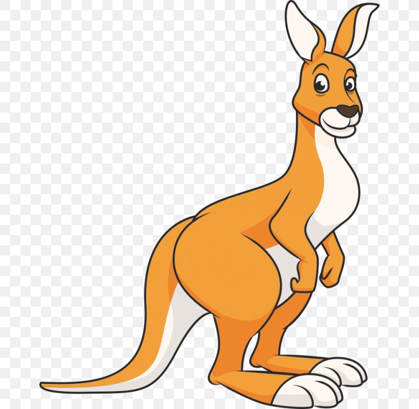 kangaroo clipart png of a dog