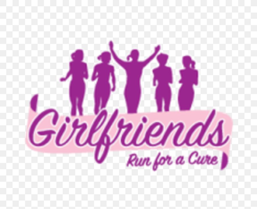 Girlfriends Run For A Cure Half Marathon Brand Logo Cause Marketing, PNG, 800x667px, Brand, Athlete, Cause Marketing, Logo, Magenta Download Free
