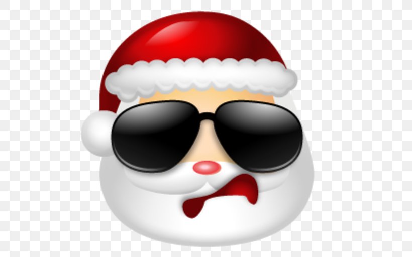 Santa Claus Emoticon Smiley Clip Art, PNG, 512x512px, Santa Claus, Avatar, Christmas, Christmas Ornament, Emoji Download Free