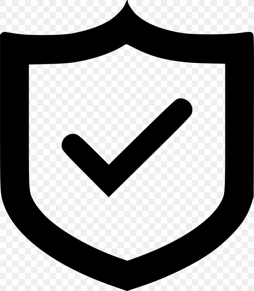 Shield Icon Layered Graph, PNG, 856x980px, Check Mark, Area, Black And White, Icon Design, Security Download Free