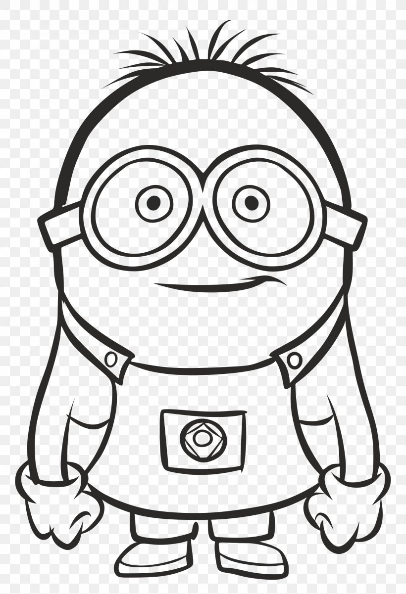 Stuart The Minion Evil Minion A Coloring Book Kevin The Minion, PNG, 1500x2197px, Watercolor, Cartoon, Flower, Frame, Heart Download Free