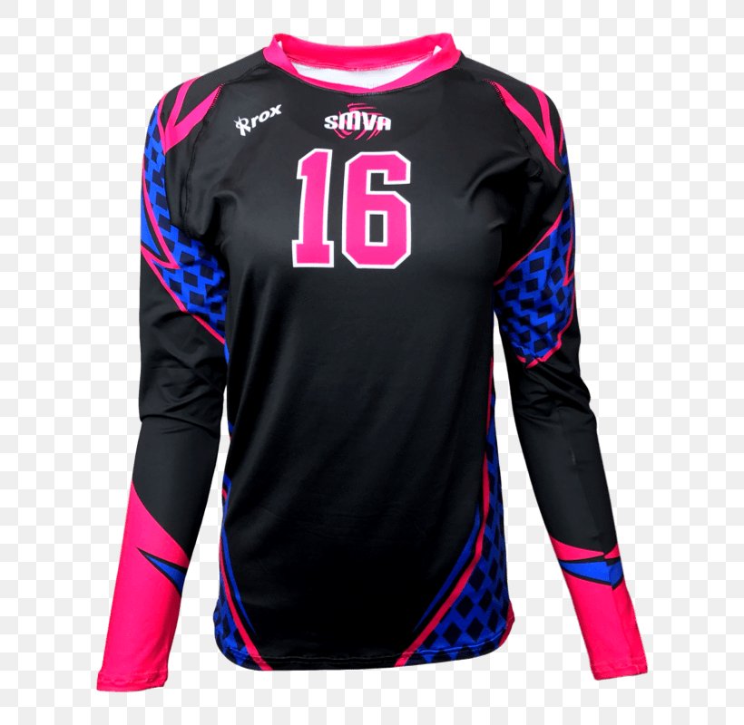 T-shirt Sports Fan Jersey Sleeve Volleyball, PNG, 800x800px, Tshirt, Active Shirt, Clothing, Jersey, Long Sleeved T Shirt Download Free
