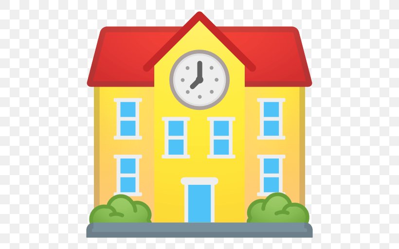 National Secondary School Emoji Education, PNG, 512x512px, School, Classroom, Clock, College, Education Download Free