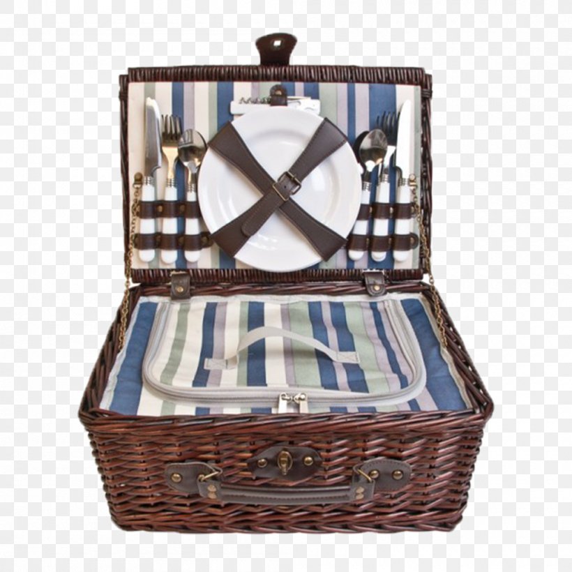 Picnic Baskets Wicker Cooler, PNG, 1000x1000px, Basket, Camping, Cooler, Cutlery, Drink Download Free