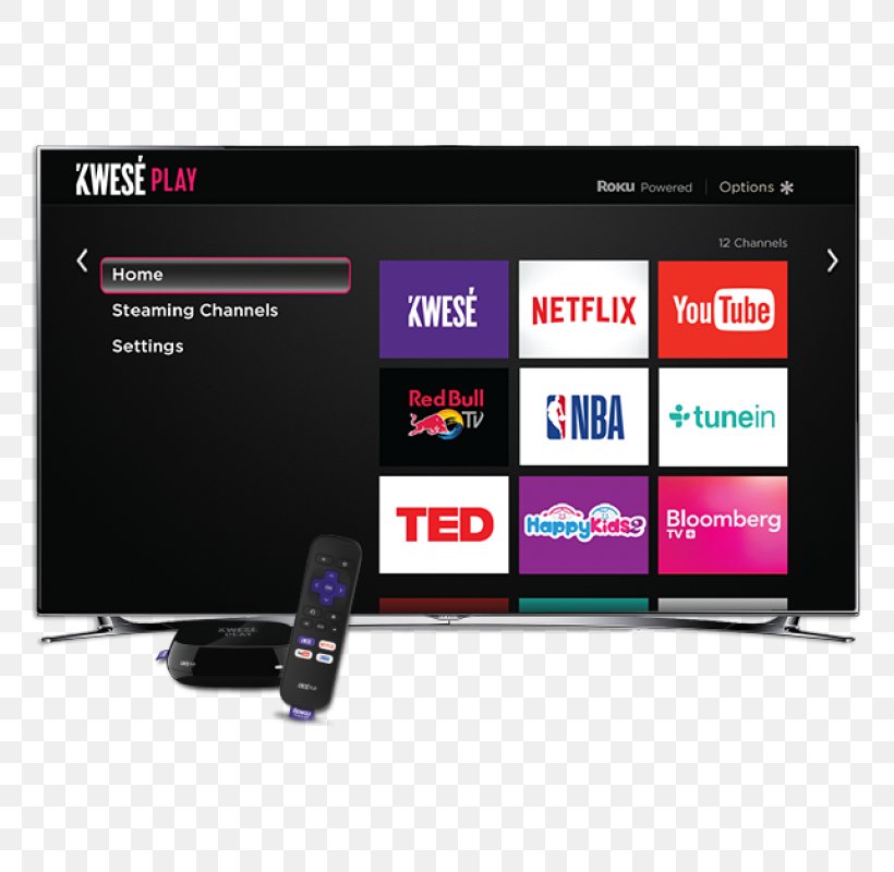 Roku Africa Kwesé Sports Streaming Media Kwesé Play, PNG, 800x800px, Roku, Africa, Brand, Computer Monitor, Digital Media Player Download Free