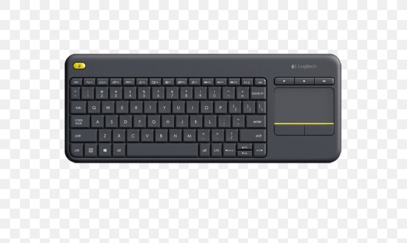 Computer Keyboard Logitech K400 Plus Wireless Keyboard Logitech Unifying Receiver, PNG, 650x489px, Computer Keyboard, Computer, Computer Component, Electronic Device, Input Device Download Free