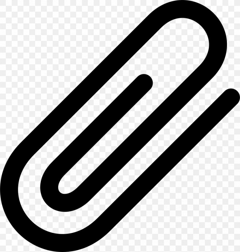 Typ Icon, PNG, 932x980px, Email Attachment, Black And White, Brand, Email, Paper Clip Download Free