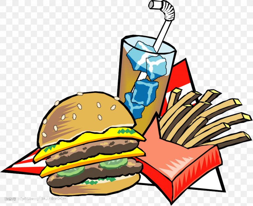 Hamburger Fast Food Clip Art, PNG, 1001x817px, Hamburger, Artwork, Drink, Eating, Fast Food Download Free