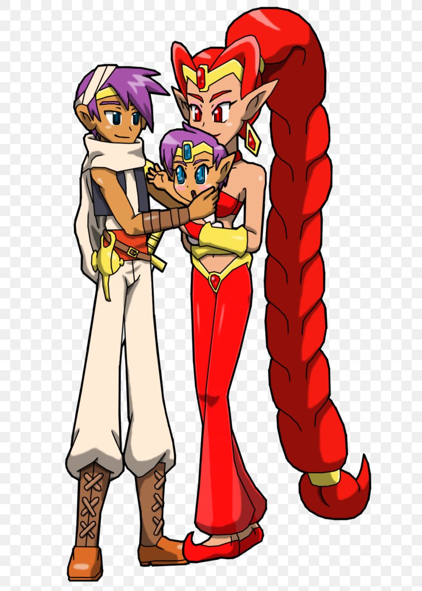 Shantae And The Pirate's Curse Shantae: Half-Genie Hero Child Father, PNG, 695x1149px, Watercolor, Cartoon, Flower, Frame, Heart Download Free