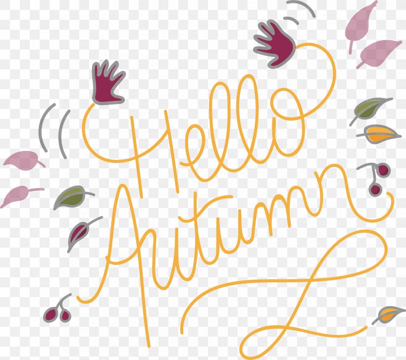 Autumn Logo Handwriting Recognition, PNG, 3307x2932px, Autumn, Brand, Calligraphy, Designer, Floral Design Download Free