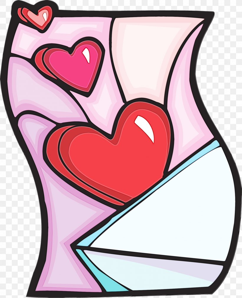 Clip Art Pink Love Glass Heart, PNG, 1624x1999px, Watercolor, Glass, Heart, Love, Paint Download Free