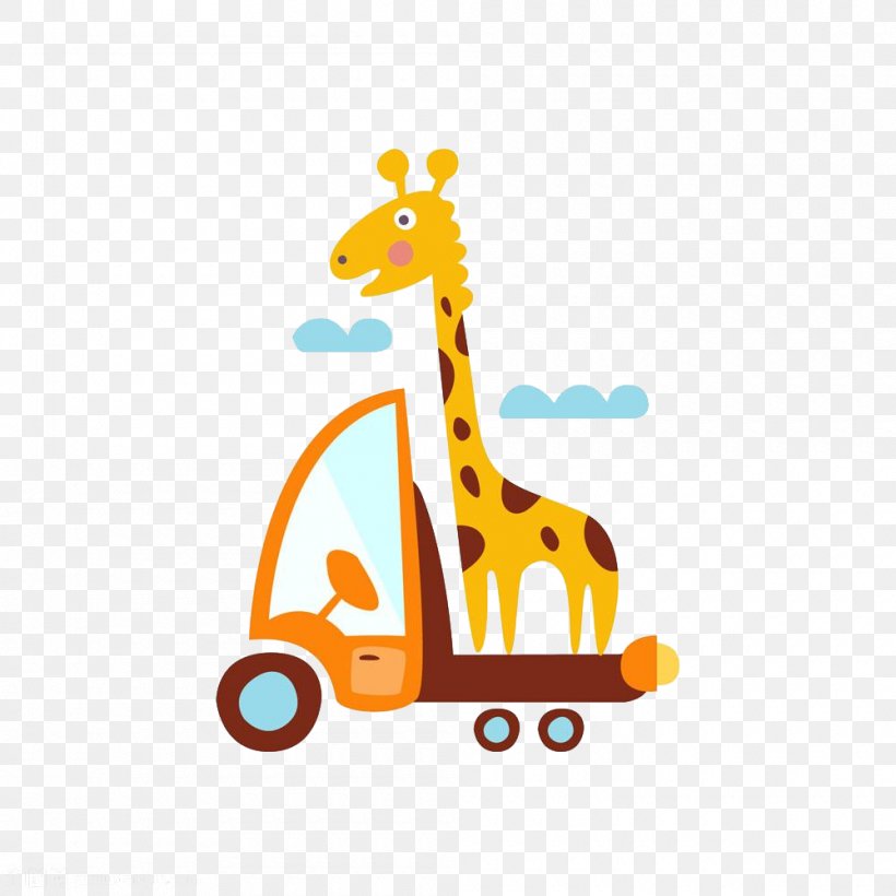 Drawing Photography Illustration, PNG, 1000x1000px, Drawing, Animation, Cartoon, Giraffe, Giraffidae Download Free