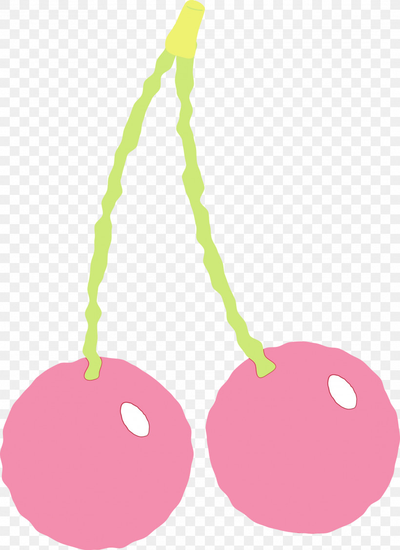 Pink Plant Fruit, PNG, 2178x3000px, Cherry, Fruit, Paint, Pink, Plant Download Free