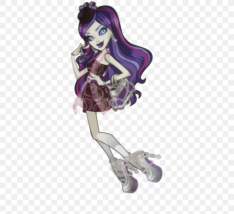 Spectra Vondergeist Monster High Doll Ghost, PNG, 343x750px, Watercolor, Cartoon, Flower, Frame, Heart Download Free