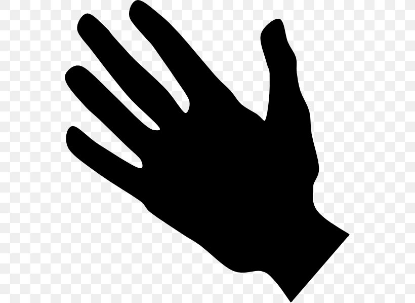 Thumb Hand Model Clip Art Glove Silhouette, PNG, 564x598px, Thumb, Bicycle Clothing, Bicycle Glove, Bicyclesequipment And Supplies, Blackandwhite Download Free