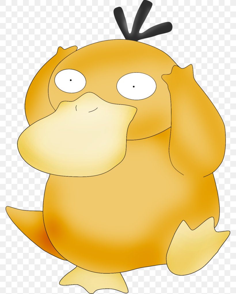 Psyduck Pokémon Sun And Moon Pokémon GO Golduck, PNG, 781x1023px, Psyduck, Alola, Art, Beak, Bird Download Free