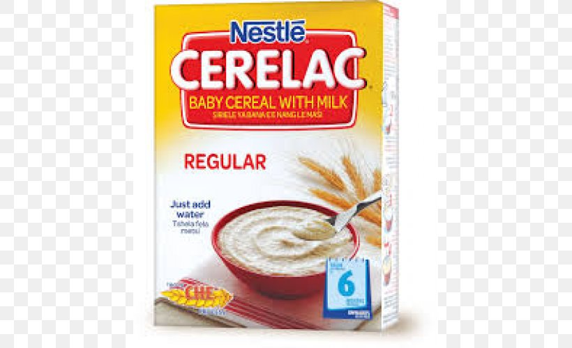 Baby Food Rice Cereal Breakfast Cereal Cerelac Nestlé, PNG, 500x500px, Baby Food, Breakfast Cereal, Cereal, Cerelac, Commodity Download Free