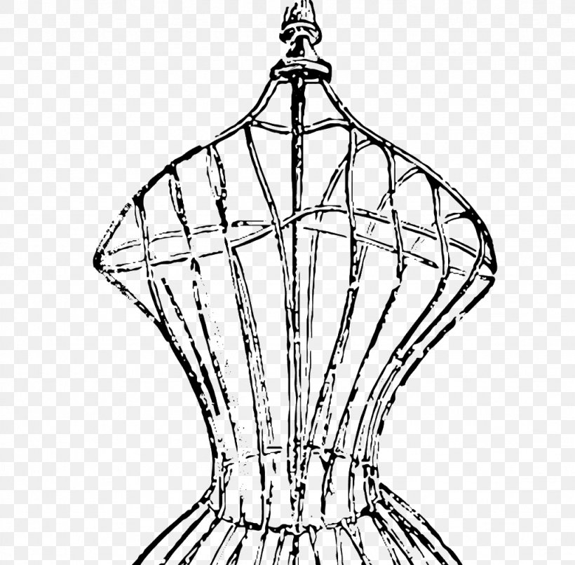 Clothing Dress Forms Skirt Image, PNG, 1024x1009px, Clothing, Antique, Artwork, Black And White, Clothes Hanger Download Free