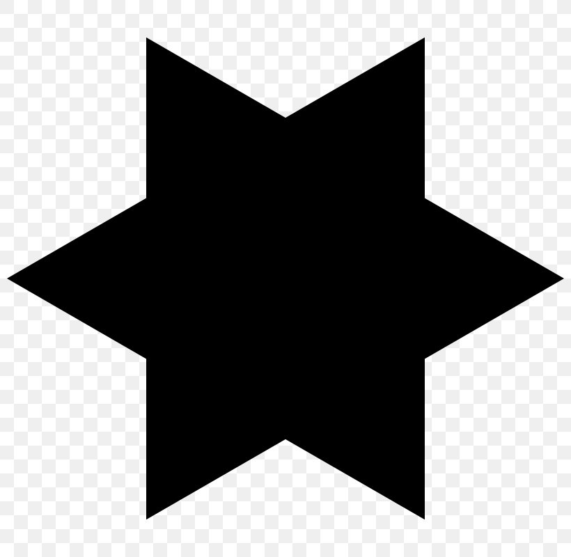 Hexagram Five-pointed Star Clip Art, PNG, 800x800px, Hexagram, Black, Black And White, Fivepointed Star, Monochrome Photography Download Free