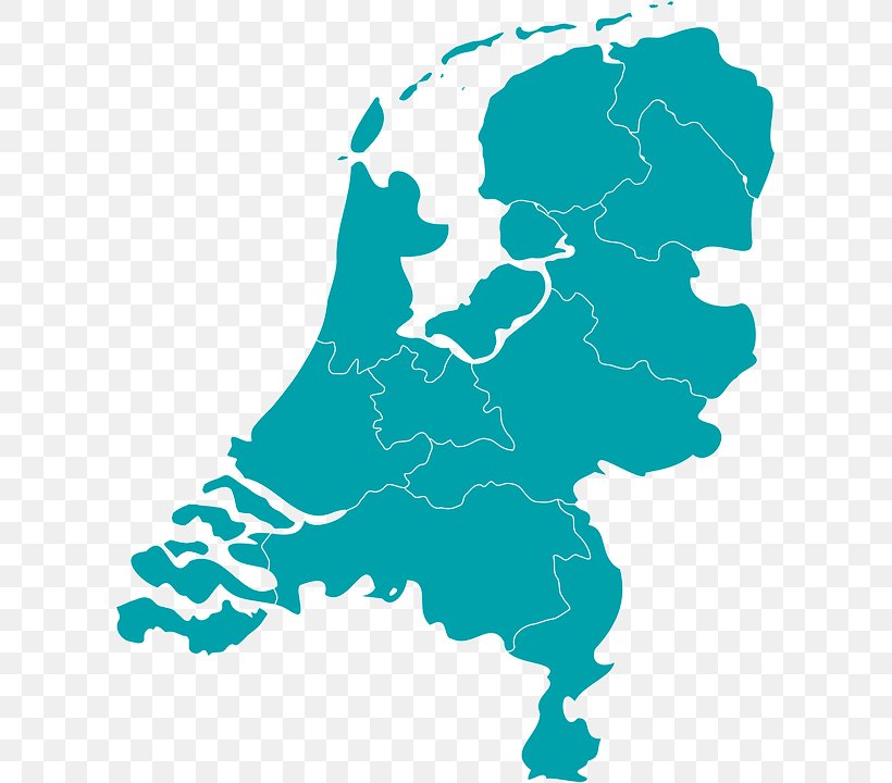 Netherlands Vector Map Clip Art, PNG, 607x720px, Netherlands, Aqua, Area, Blank Map, Flag Of The Netherlands Download Free