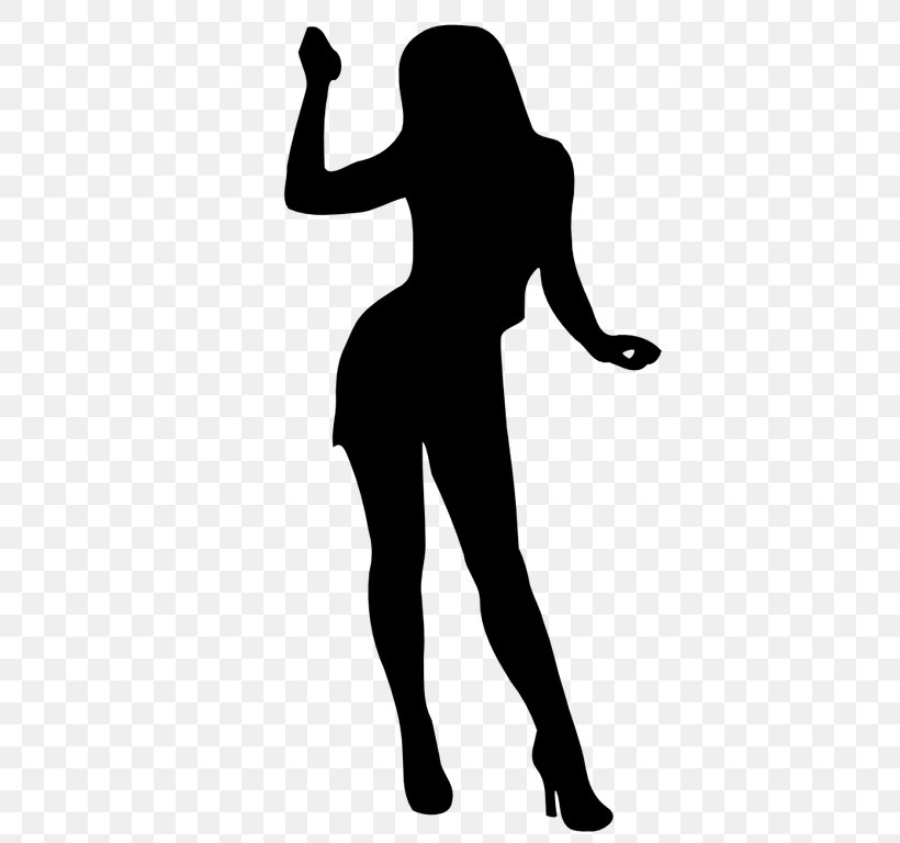 Silhouette Woman Clip Art, PNG, 768x768px, Silhouette, Abdomen, Arm, Black, Black And White Download Free