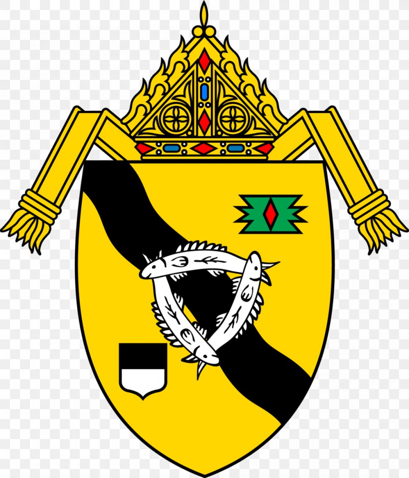 DIOCESE OF NEW ULM CATHOLIC PASTORAL CENTER Coat Of Arms Crest Diocese Of Camden, PNG, 1000x1169px, Coat Of Arms, Area, Artwork, Beak, Bishop Download Free