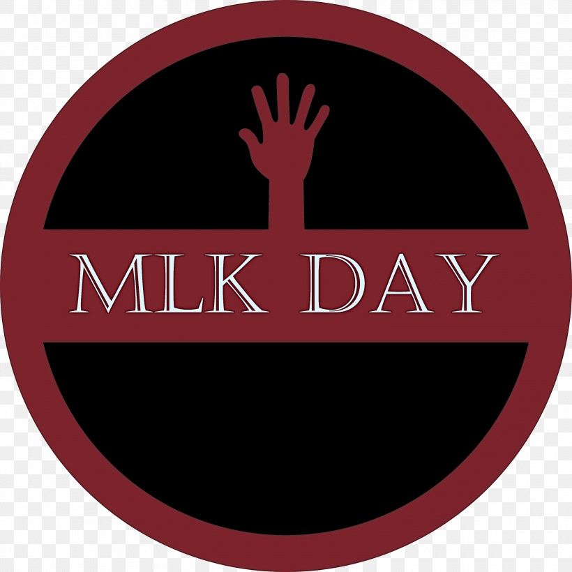 MLK Day Martin Luther King Jr. Day, PNG, 3000x3000px, Mlk Day, Circle, Emblem, Label, Logo Download Free